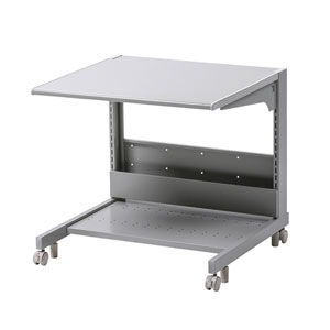 RAC-270 / パソコンラック(業務用・棚可変・幅750mm・高さ700mm)