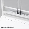 RAC-507 RoHS10対応キーボードスライダー付きパソコンラック(W650×D610mm) RAC-507 / RoHS10対応キーボードスライダー付きパソコンラック(W650×D610mm)