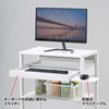 RAC-508 RoHS10対応ハイスタンドパソコンラック(W650×D610mm) RAC-508 / RoHS10対応ハイスタンドパソコンラック(W650×D610mm)
