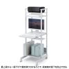 RAC-EC11N2 パソコンラック(W500×D700×H1400mm) RAC-EC11N2 / パソコンラック(W500×D700×H1400mm)