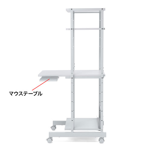 RAC-EC11N / パソコンラック（W500×D700×H1400mm） 