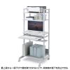 RAC-EC14N2 パソコンラック(W650×D600×H1450mm) RAC-EC14N2 / パソコンラック(W650×D600×H1450mm)