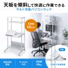 RAC-EC20 チルト天板パソコンラック(W650) RAC-EC20 / チルト天板パソコンラック(W650)