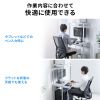 RAC-EC20 チルト天板パソコンラック(W650) RAC-EC20 / チルト天板パソコンラック(W650)