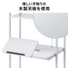 RAC-EC21 / チルト天板パソコンラック（W800）