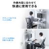 RAC-EC21 / チルト天板パソコンラック（W800）