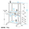 RAC-EC5K パソコンラック(W600×D624mm) RAC-EC5K / パソコンラック(W600×D624mm)
