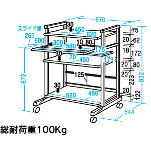 RAC-EC6S / パソコンラック