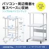 RAC-EC73 パソコンラック(W650×D655×H1200mm) RAC-EC73 / パソコンラック(W650×D655×H1200mm)