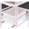 RAC-HP101P / カンチ式上下昇降電子カルテカート（ピンク・W500×D567mm）