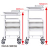 RAC-HP101WN カンチ式上下昇降電子カルテカート(ホワイト・W500×D567mm) RAC-HP101WN / カンチ式上下昇降電子カルテカート(ホワイト・W500×D567mm)