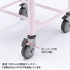 RAC-HP101W カンチ式上下昇降電子カルテカート(ホワイト・W500×D567mm) RAC-HP101W / カンチ式上下昇降電子カルテカート(ホワイト・W500×D567mm)