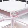 RAC-HP101W カンチ式上下昇降電子カルテカート(ホワイト・W500×D567mm) RAC-HP101W / カンチ式上下昇降電子カルテカート(ホワイト・W500×D567mm)