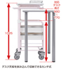 RAC-HP102P / カンチ式電子カルテカート（ピンク）