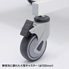 RAC-HP14HSCW 電子カルテカート(ホスピタルホワイト・W530×D470mm) RAC-HP14HSCW / 電子カルテカート(ホスピタルホワイト・W530×D470mm)
