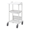 RAC-HP14HSCW 電子カルテカート(ホスピタルホワイト・W530×D470mm) RAC-HP14HSCW / 電子カルテカート(ホスピタルホワイト・W530×D470mm)