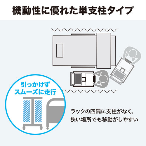 RAC-HP16 / 上下昇降電子カルテカート