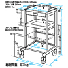 RAC-HP4 電子カルテラック(W500×D508mm) RAC-HP4 / 電子カルテラック(W500×D508mm)