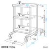 RAC-ML6410 マルチ収納ラック(W600×D500×H1000mm) RAC-ML6410 / マルチ収納ラック(W600×D500×H1000mm)