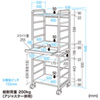 RAC-S600H SOHOラック(W638×D550×H1640mm) RAC-S600H / SOHOラック(W638×D550×H1640mm)