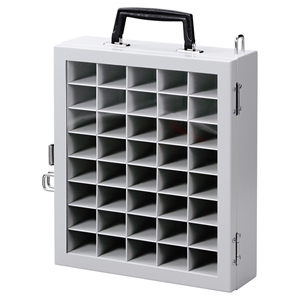 RAC-SLUSB40K / USBメモリ収納保管庫(40個収納・W264.5×D78mm)