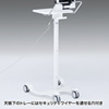 RAC-TABCT1 iPad・タブレット用カート(高さ920mm) RAC-TABCT1 / iPad・タブレット用カート(高さ920mm)
