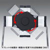 RAC-TABCT1 iPad・タブレット用カート(高さ920mm) RAC-TABCT1 / iPad・タブレット用カート(高さ920mm)