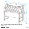RAC-TABWG1 タブレットワゴン(1段) RAC-TABWG1 / タブレットワゴン(1段)
