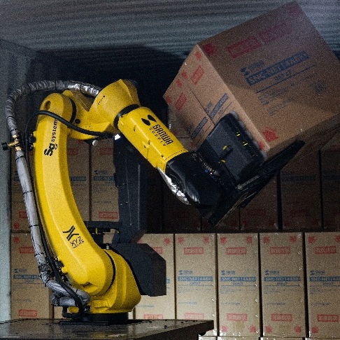 サンワサプライとSGシステム、AI荷下ろしロボットを西日本物流センターに導入~東日本での実運用を踏まえた展開、倉庫運用の高度化・省人化を推進~