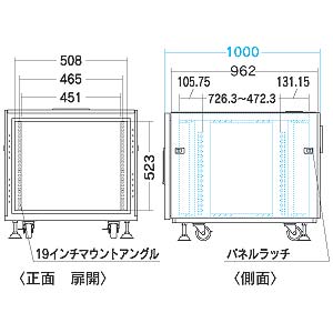 SCP-40 / コンパクト19インチラック