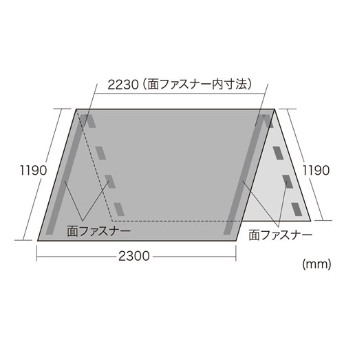 SD-DCV8085 / 大型ディスプレイカバー（80～85インチ対応・コバルトブルー）