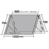 SD-DCVE37 ディスプレイカバー(37V、32V型用) SD-DCVE37 / ディスプレイカバー(37V、32V型用)