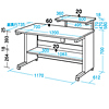 SDS-122P パソコンデスク SDS-122P / パソコンデスク