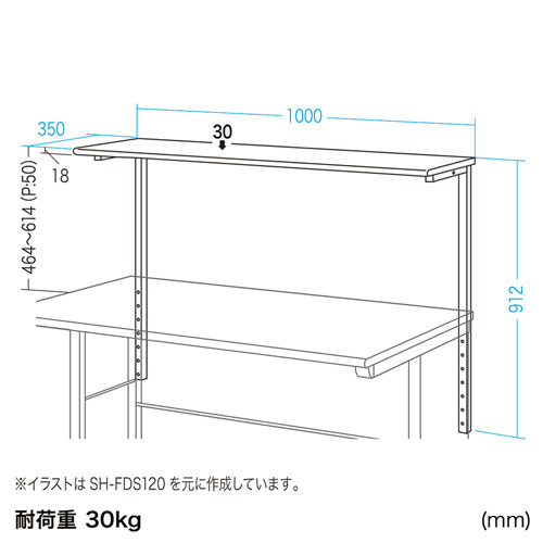 SH-FDS100 / サブテーブル