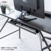 SH-MX1060BK マルチワークデスク(W1000・ブラック) SH-MX1060BK / マルチワークデスク(W1000・ブラック)