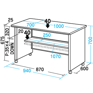 SHD-1071 / SOHOデスク