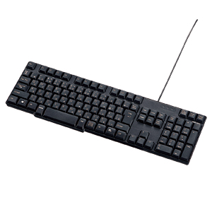 SKB-108LBK / 日本語108キーボード(ブラック)
