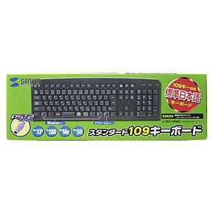 SKB-109LBK / 日本語109キーボード（ブラック）