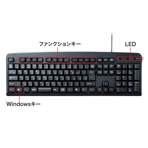 SKB-109LUBKN2 / 日本語109キーボード