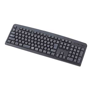 SKB-109LUBK / 日本語109キーボード(ブラック)