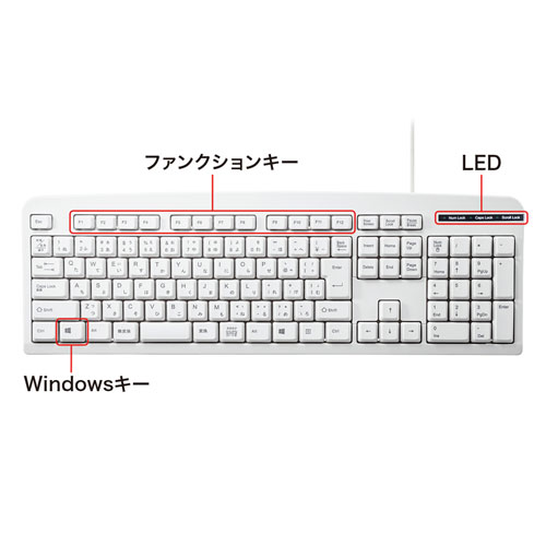 SKB-109LUN2 / 日本語109キーボード