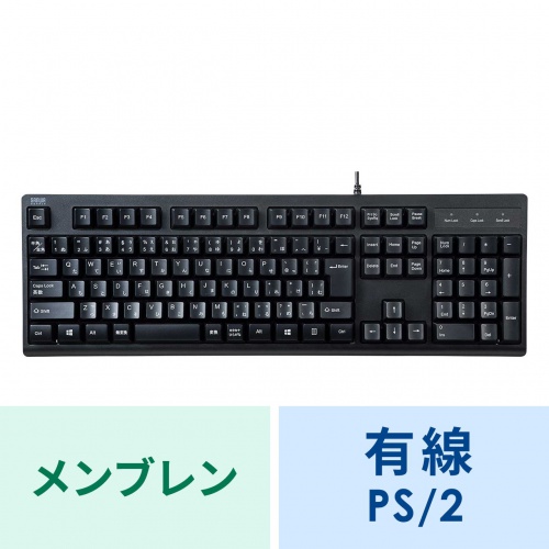 SKB-109PBK / 日本語109キーボード（ブラック）