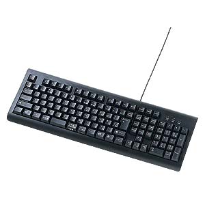 SKB-112AUBK / 日本語USBキーボード(ブラック)