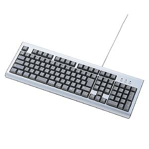 SKB-112AUSV / 日本語USBキーボード(シルバー)