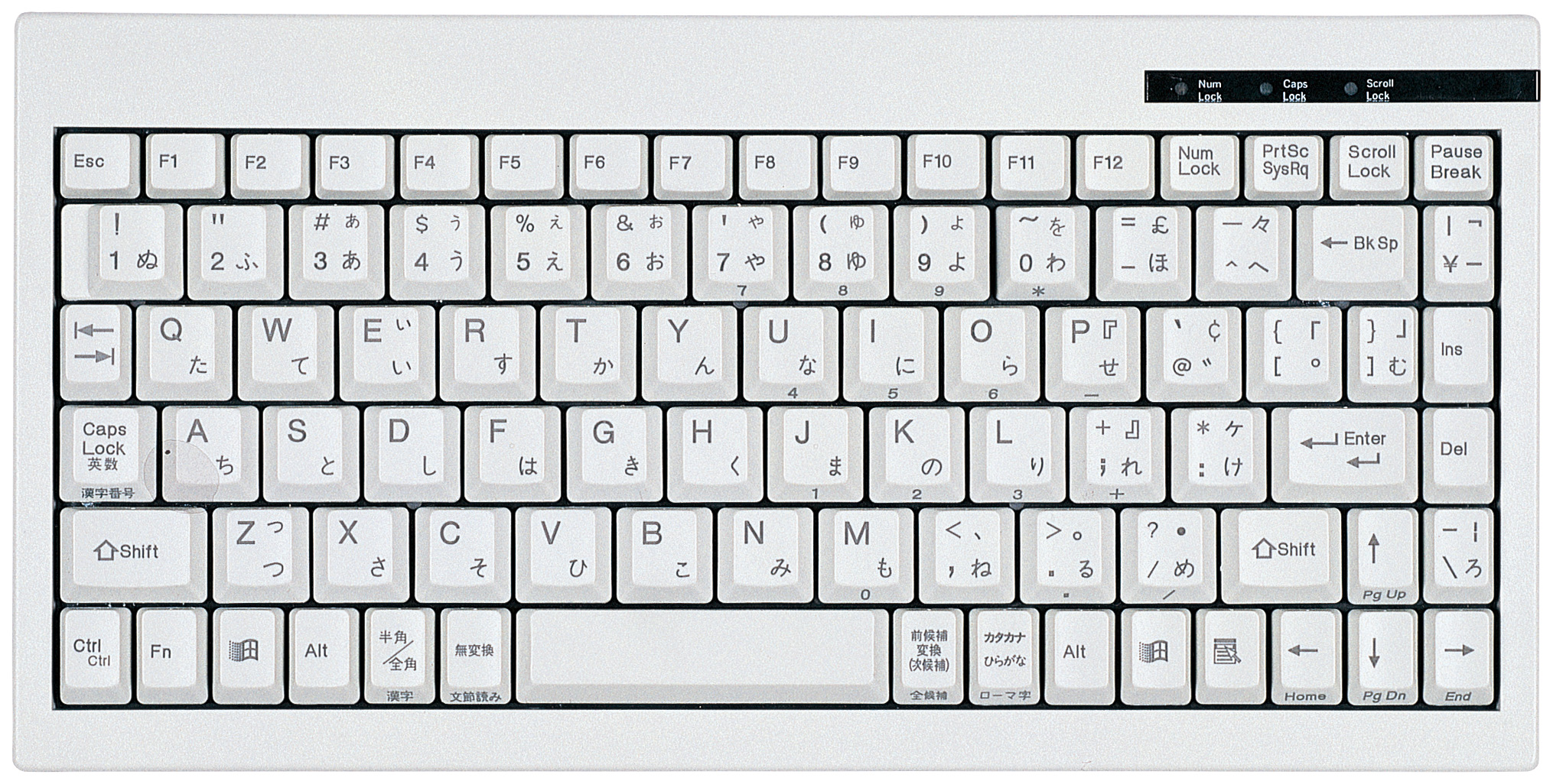 SKB-89DJ【日本語89キーボード】場所をとらないコンパクトサイズ