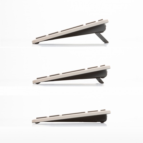 SKB-AZ01BG / Bluetooth+2.4Gコンボキーボード コンパクトモデル(ベージュ)