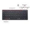 SKB-AZ01GY / Bluetooth＋2.4Gコンボキーボード コンパクトモデル（グレー）
