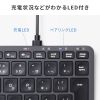 SKB-AZ01GY / Bluetooth＋2.4Gコンボキーボード コンパクトモデル（グレー）