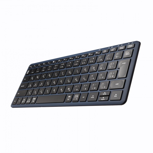 SKB-AZ01NV / Bluetooth+2.4Gコンボキーボード コンパクトモデル(ネイビー)