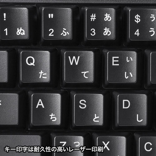 SKB-BS6BK / 日本語109キーボード　抗菌防水防塵タイプ